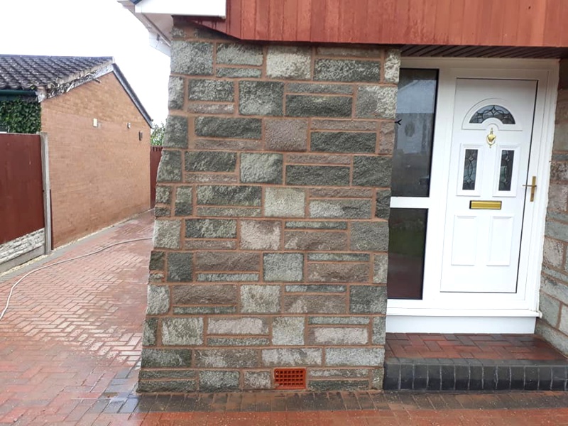 Acid Wash repointing project